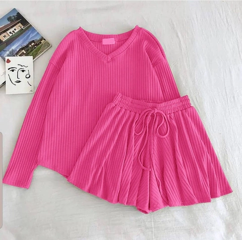 Astro - Setelan Celana Pendek Wanita Fashion LESTOZ Realpict