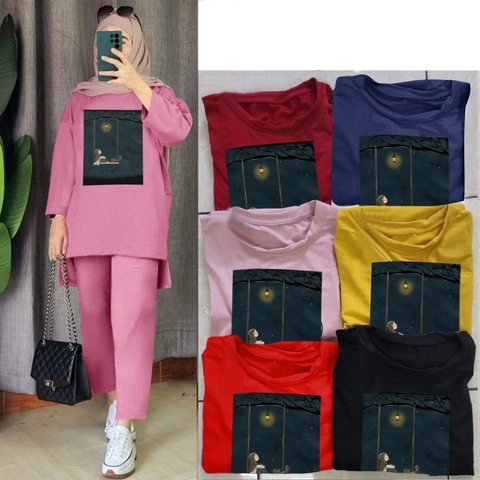 Astro - Setelan Celana Wanita ZAHZY Realpict