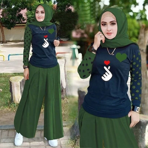 Astro - Setelan Celana Kulot ROSCT Realpict