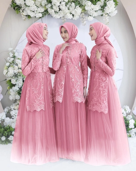 astro - maxi dress wanita LAUOZ realpict