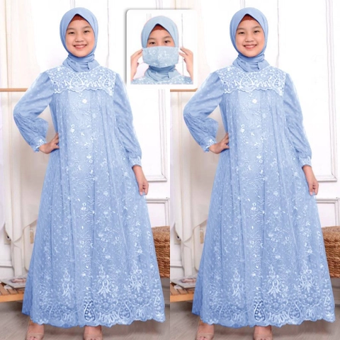 astro - maxi dress anak abg LIACL realpict