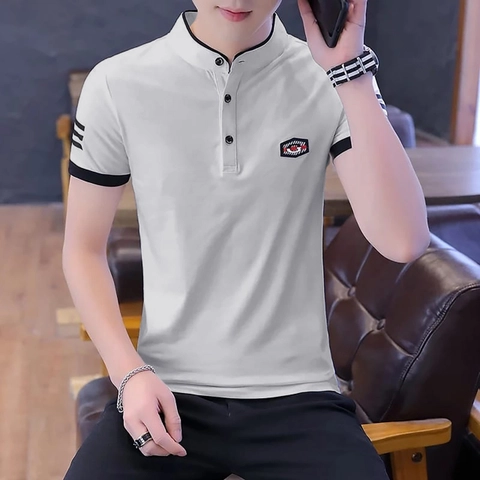 astro - kaos pria kerah ROBAO realpict