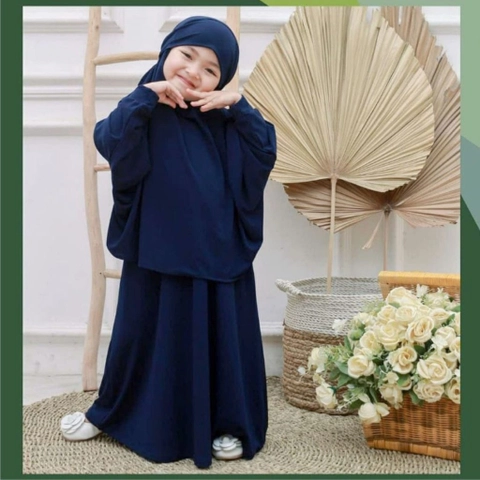 astro - gami syari anak + kerudung RUBLM realpict