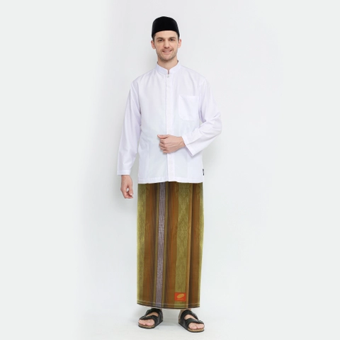Sarung ATLAS Infinity Dobby Warna Olive