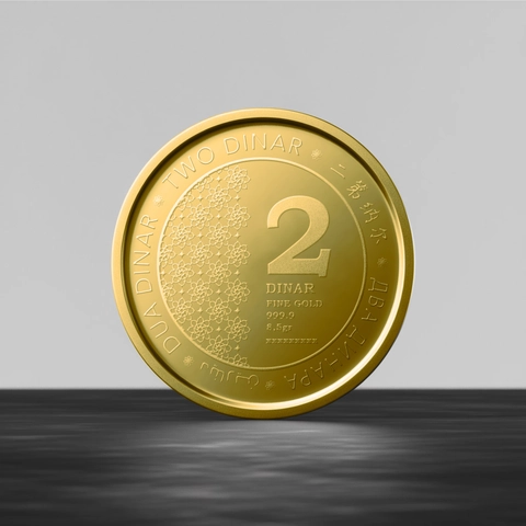 Butik Logam Mulia - Noor Dinar - 2 Dinar