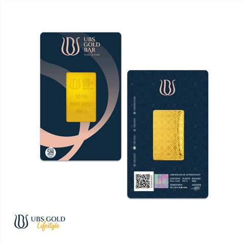 Butik Logam Mulia - Emas Logam Mulia UBS - 10 gr