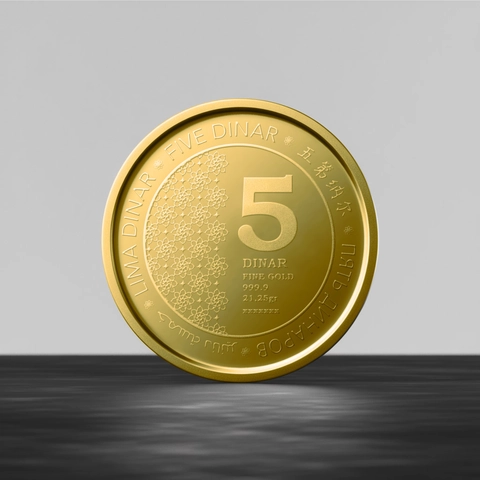 Butik Logam Mulia - Noor Dinar - 5 Dinar