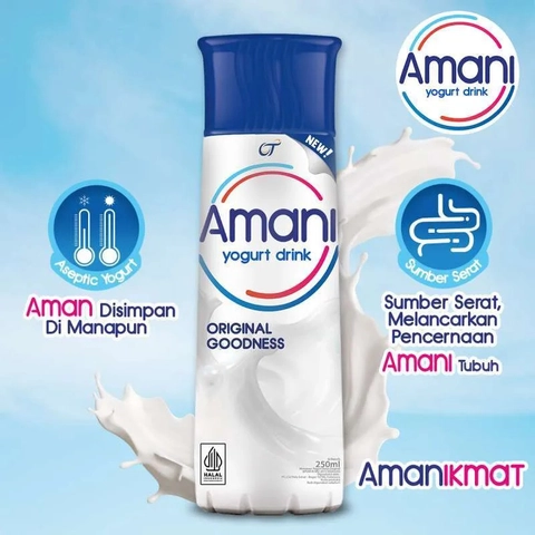 Baskit - AMANI YOGURT ORIGINAL 250 ML