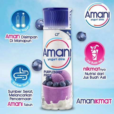 Baskit - AMANI YOGURT PURPLEBERRY PRIDE 250