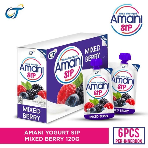Baskit - AMANI YOGURT MIXED BERRY POUCH