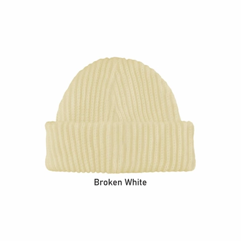 Benino - Beanie hat premium putih 40 pcs