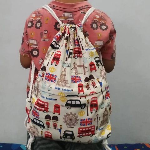 Episopie - Tas Serut Boy London Variasi Sleting Depan
