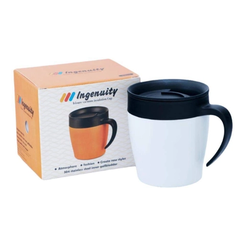 Blooming Deal - Gelas Mug Leisure Vacuum Insulation Cup Stainless Steel (H6066)