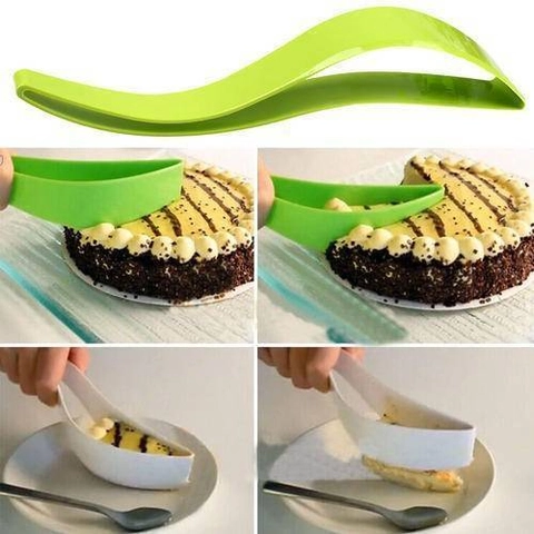 Blooming Deal - Alat Pemotong Pengangkat Kue Cake Tart / Cake Server / Pisau Potong Dapur (P-KUE)