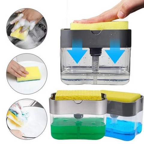 Blooming Deal - Dispenser pump holder sponge 2 in 1 (SPONGE)