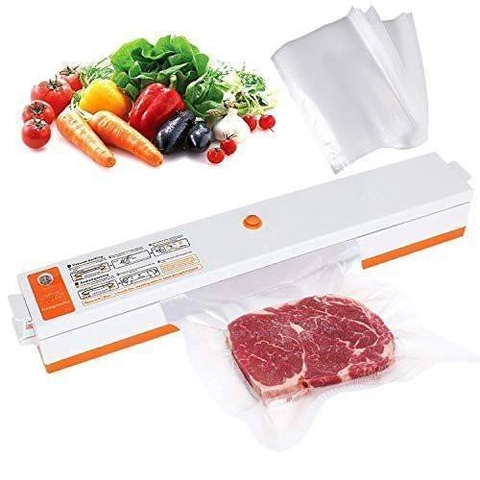 Blooming Deal - Freshpack Pro Vacuum Sealer Machine Alat Press Makanan Sealer Bonus 10 Vacuum Plastic Bag