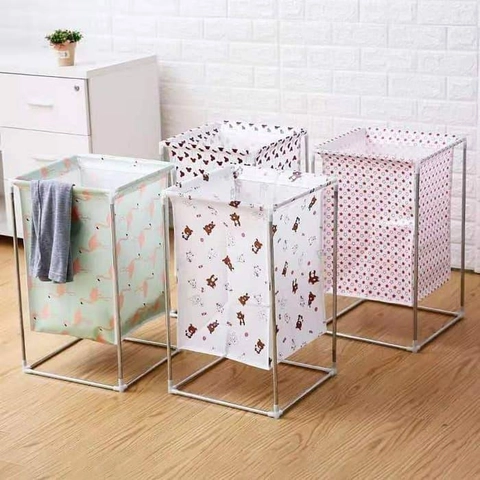 Blooming Deal - Keranjang Baju dengan Rangka (LAUNDRY)