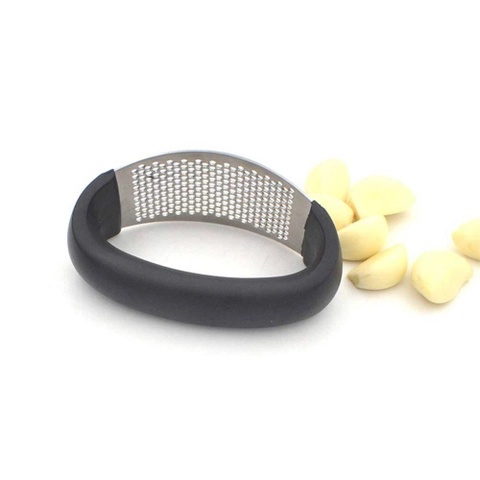 Blooming Deal - Garlic Press Alat Penghancur Bawang Stainless Steel Serbaguna (GARLIC)