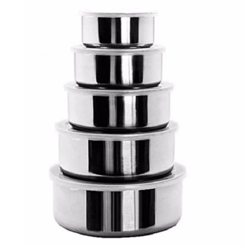Blooming Deal - PROTECT FRESH BOX – Rantang Stainless Steel 5 Susun Tutup Plastik