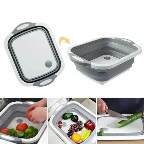 Blooming Deal - Talenan Multifungsi / Talenan Lipat 3 In 1