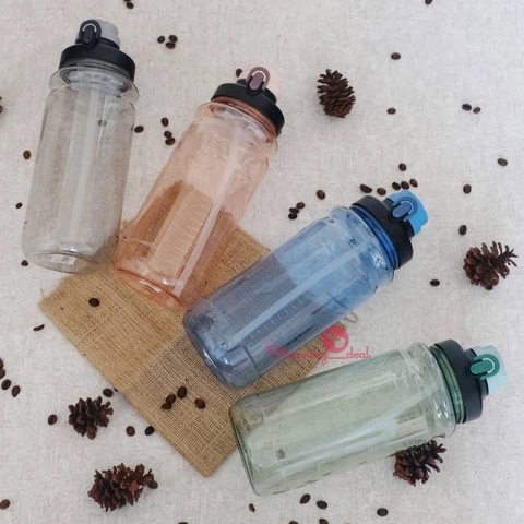 Blooming Deal - Botol Minum Sport Kapasitas Besar 2000ml (H7611)