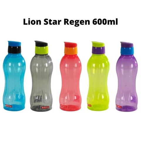 Blooming Deal - Lion Star Regen 600 / Botol Minum Plastik Botol Sport 600 ml (REGEN-600)