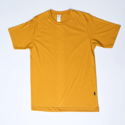 Brandtastic - T - Shirt Polos Premium Tangan Pendek Mustard