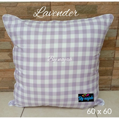 By Najah Aef - Sarung Bantal Lavender 60x60
