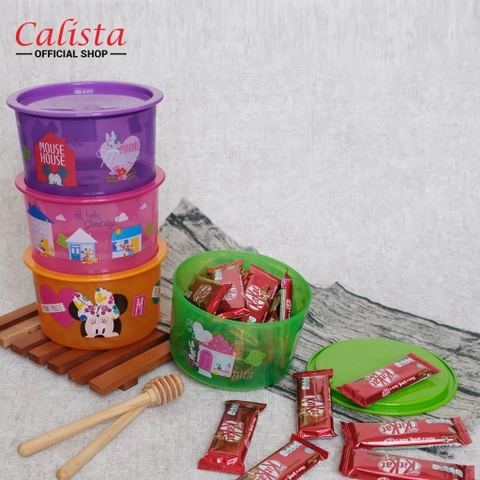 Calista - Odate Gambar Full Colour Toples Plastik Kapasitas 0.5 Kg (ODT_0.5kg)