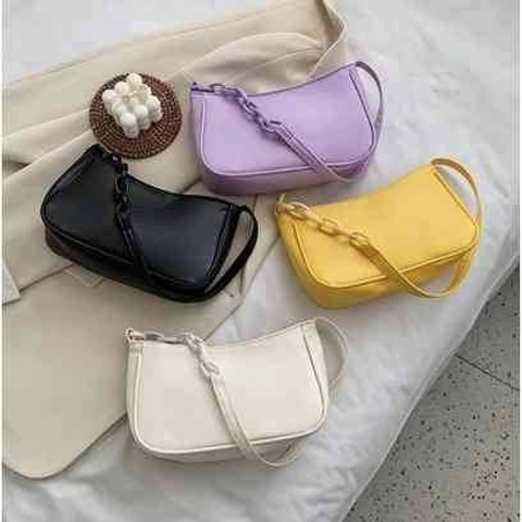 Cannies Stores Id - Tas Wanita Small Korean Style Retro Rantai Zafla