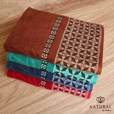 Chalmer - Handuk Mandi Natural by Chalmer Motif Aerro