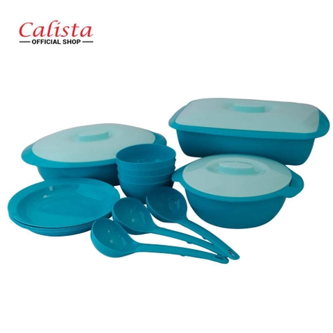 CALISTA - Calista Orchid Set Basi Tempat Prasmanan Isi 11pcs