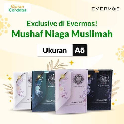 EVM Stockist - Cordoba X- Al Quran Mushaf Niaga A5 Muslimah