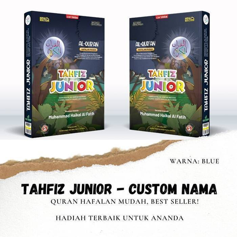 Al Quran Cordoba - Custom Nama Kids Tahfiz Junior - PO
