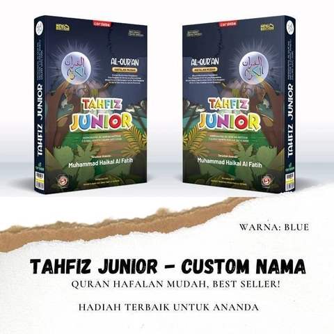 Al Quran Cordoba - Custom Nama Kids Tahfiz Junior - PO
