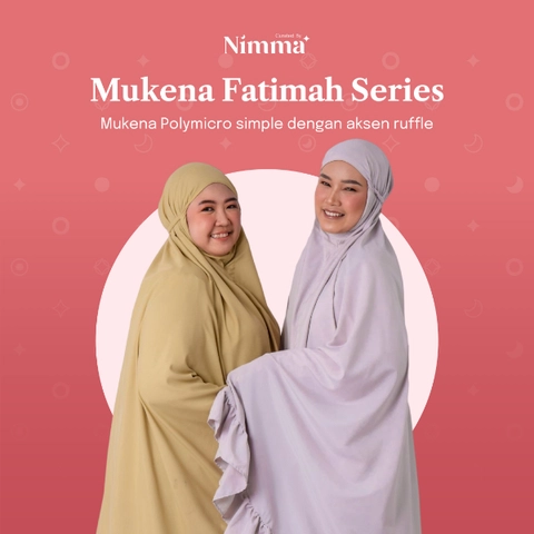 Fatimah - Mukena Katun Polimikro Cantik & Trendy