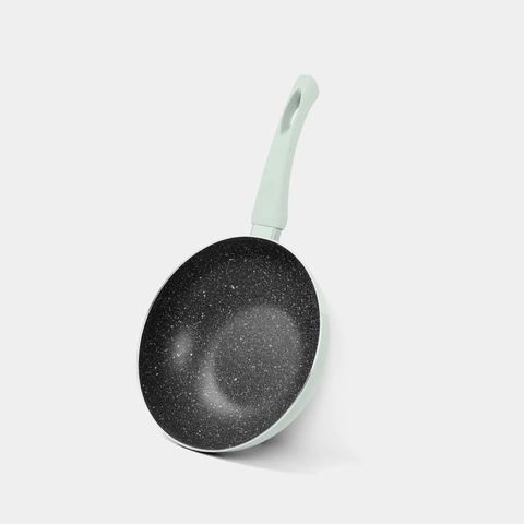 Cypruz Official - Cypruz Press FRY Wok Featherlight Series 22cm (GREEN) 24X1 FP-1033