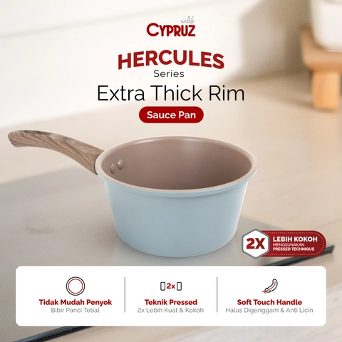 Cypruz Official - Cypruz Press Roll Sauce Pan Hercules Series 16cm 12X1 SN-0316