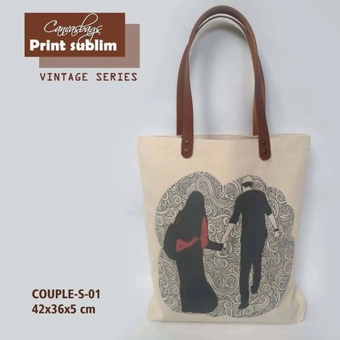 Dewani Totebag Vintage Seri Couple-Hijab 01