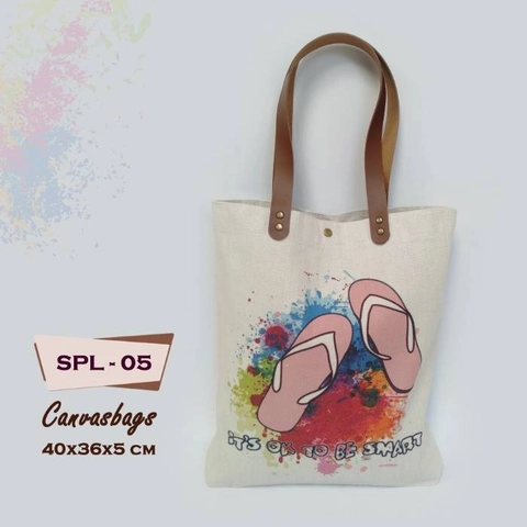 Dewani Totebag Canvas Vintage SPL-05 Seri SPLASH