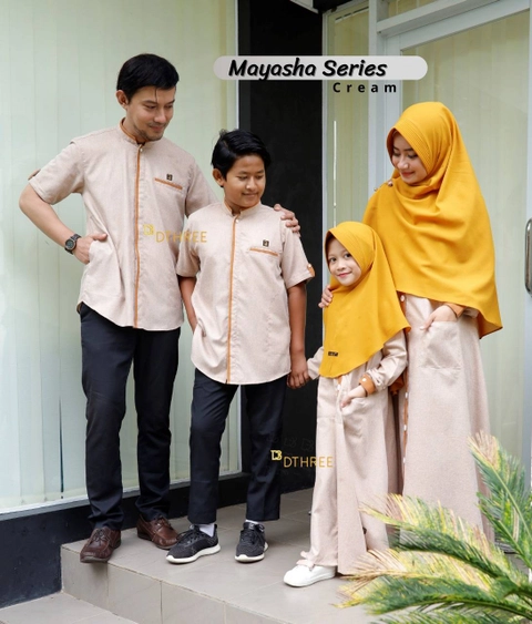 Dthree - Sarimbit Mayasha Katun Madinah Cream Premium