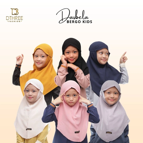 Dthree - Hijab Anak Dasbella Diamond Crep Premium