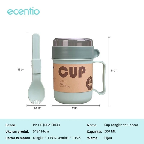 EVM Stockist - Ecentio Surabaya - Breakfast Cup BRCE-9101