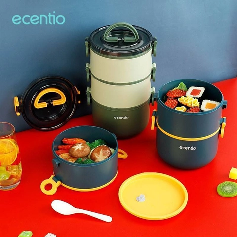 Ecentio 3-layer Portable Lunch Box 3LBE-9201