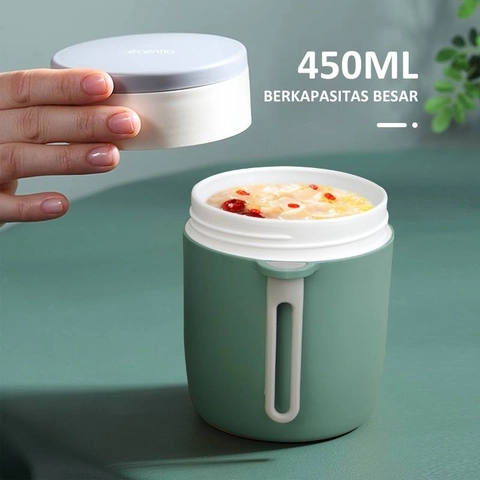 EVM Stockist - Ecentio 450ml plastic soup cup