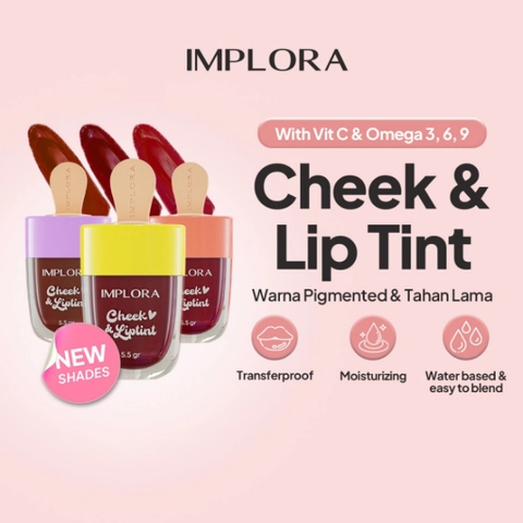 ELYSIA - IMPLORA Cheek & Lip Tint Ice Cream