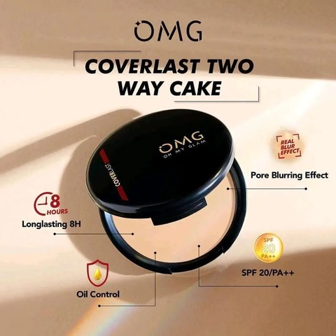 ELYSIA - OMG Oh My Glam Coverlast Two Way Cake