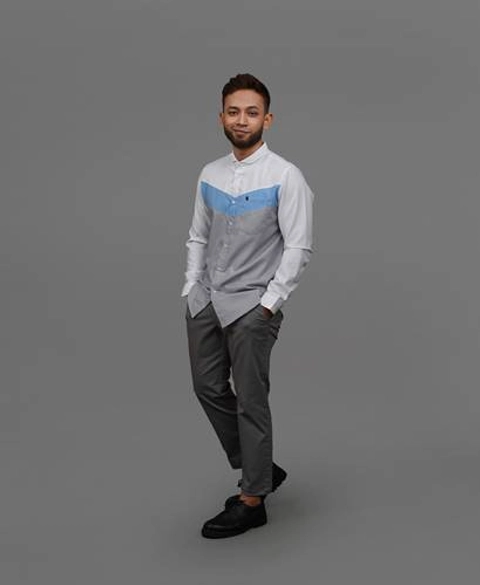 Fadkhera - Baju Koko Modern Abbas Long