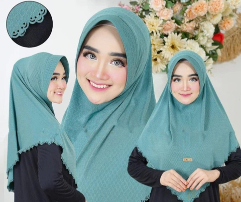 Fisky Collection - Hijab Instant Azlia Laser Strada Premium
