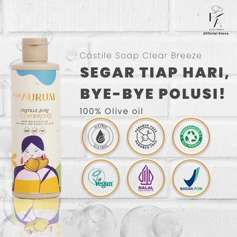 Flos Aurum - Castile Soap Clear Breeze